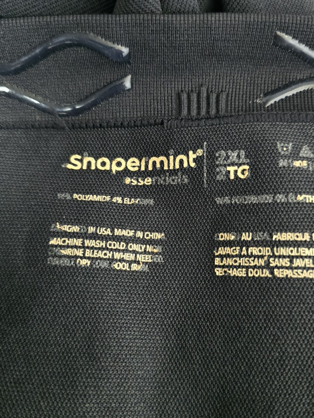 Shapermint High Waist Black Leggings Sz 2XL | Shaping Compression Tummy Control - Picture 2 of 4